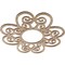 Ekena Millwork Cohen Wood Fretwork Pierced Ceiling Medallion, Red Oak, 20"OD x 6 7/8"ID x 3/8"T CMWP20X20X0375CORO - alternate 2
